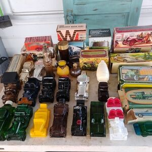 Avon Collectible Car Decanters - Multicolor Set